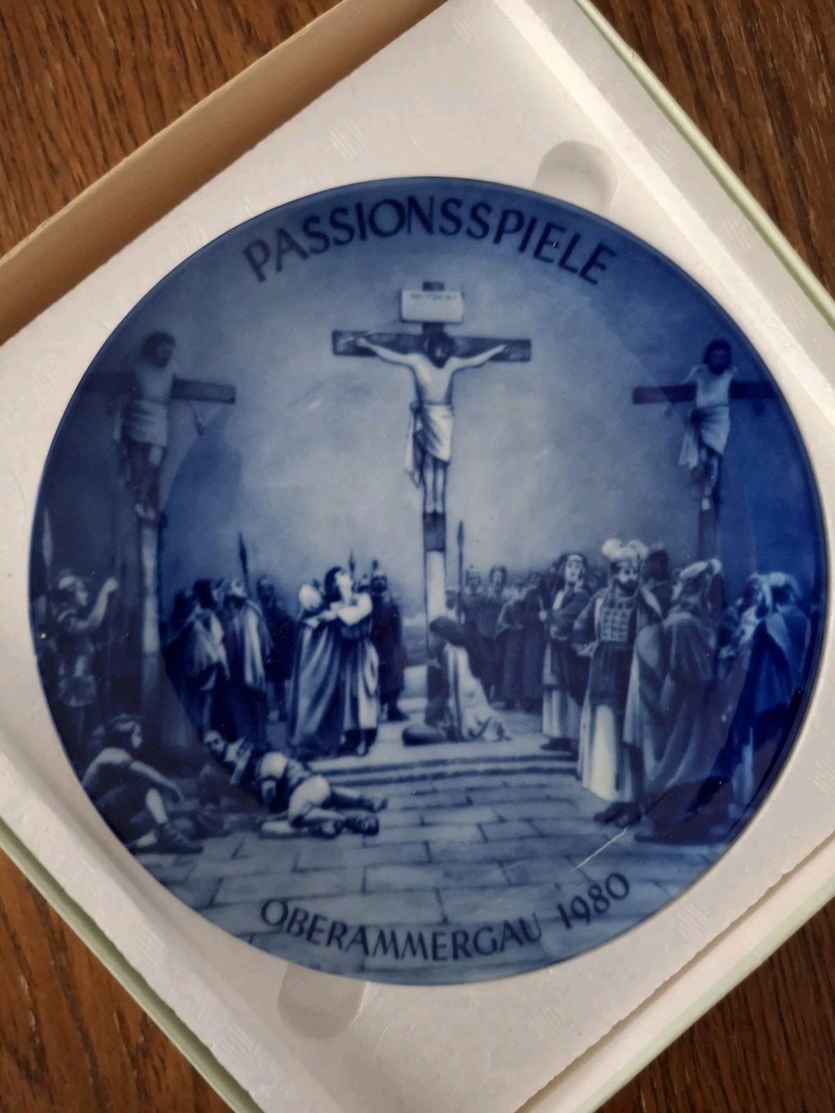 Vintage Kaiser Oberammergan 1980 Passionsspiele Passion Play Collector Plate