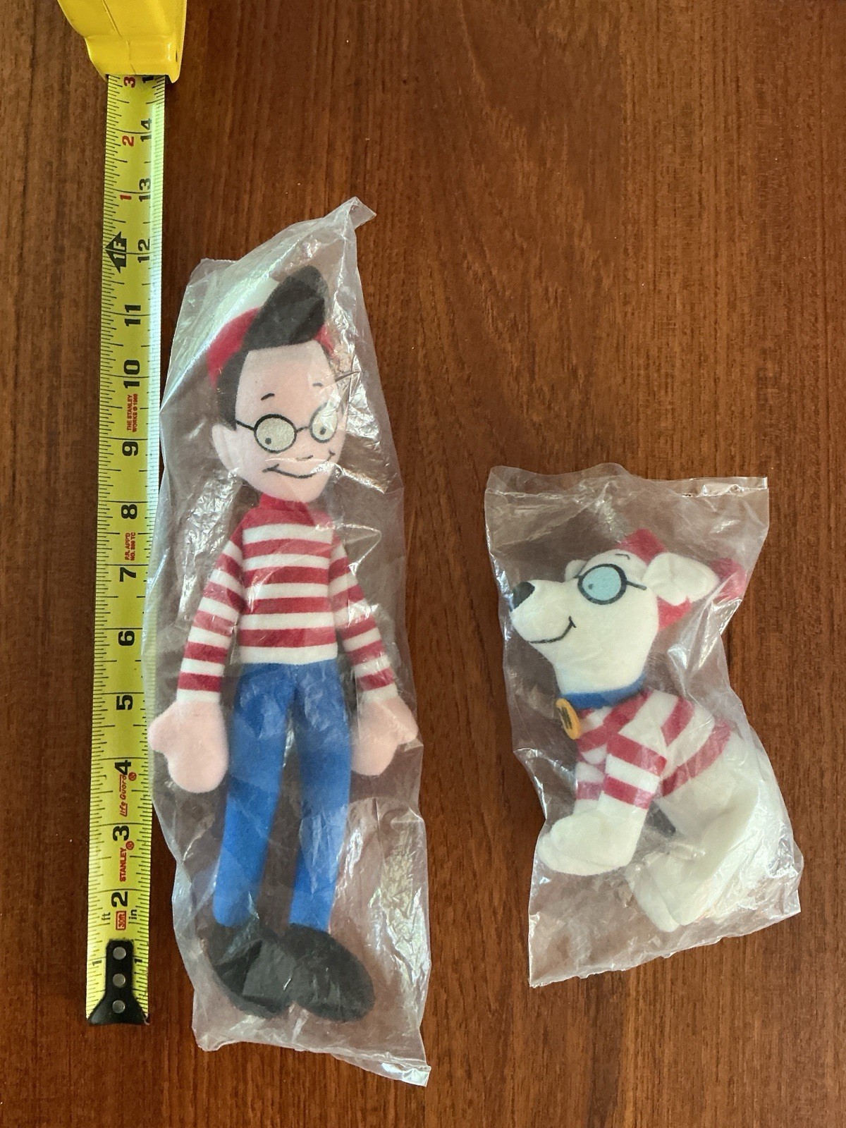 Vintage SEALED 1997 Quaker Oats Where's Waldo Quaker Oats Vintage Plush & Woof