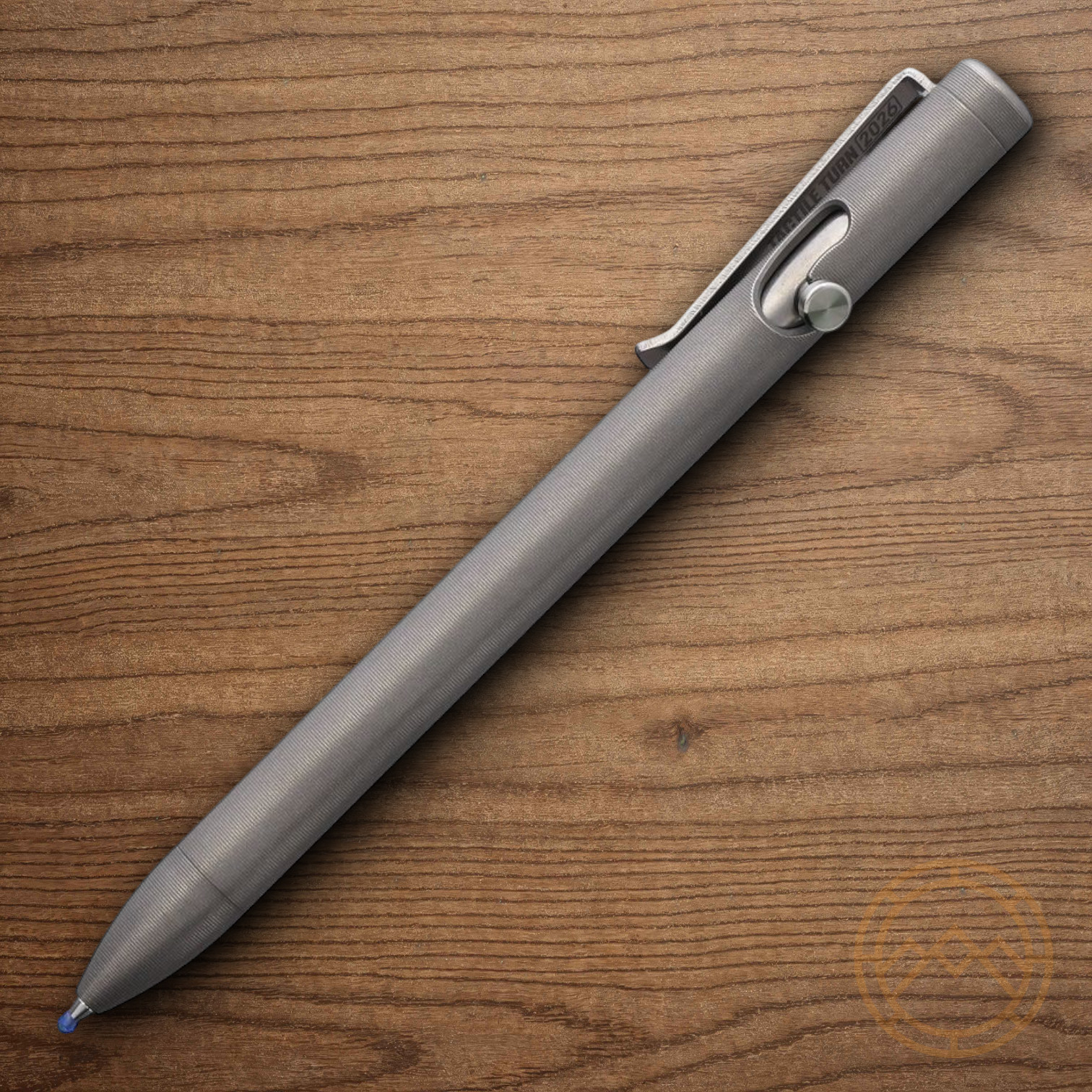 Tactile Turn Bolt Action Pen Standard SW Titanium Pilot G2 0.7mm Refill USA MADE