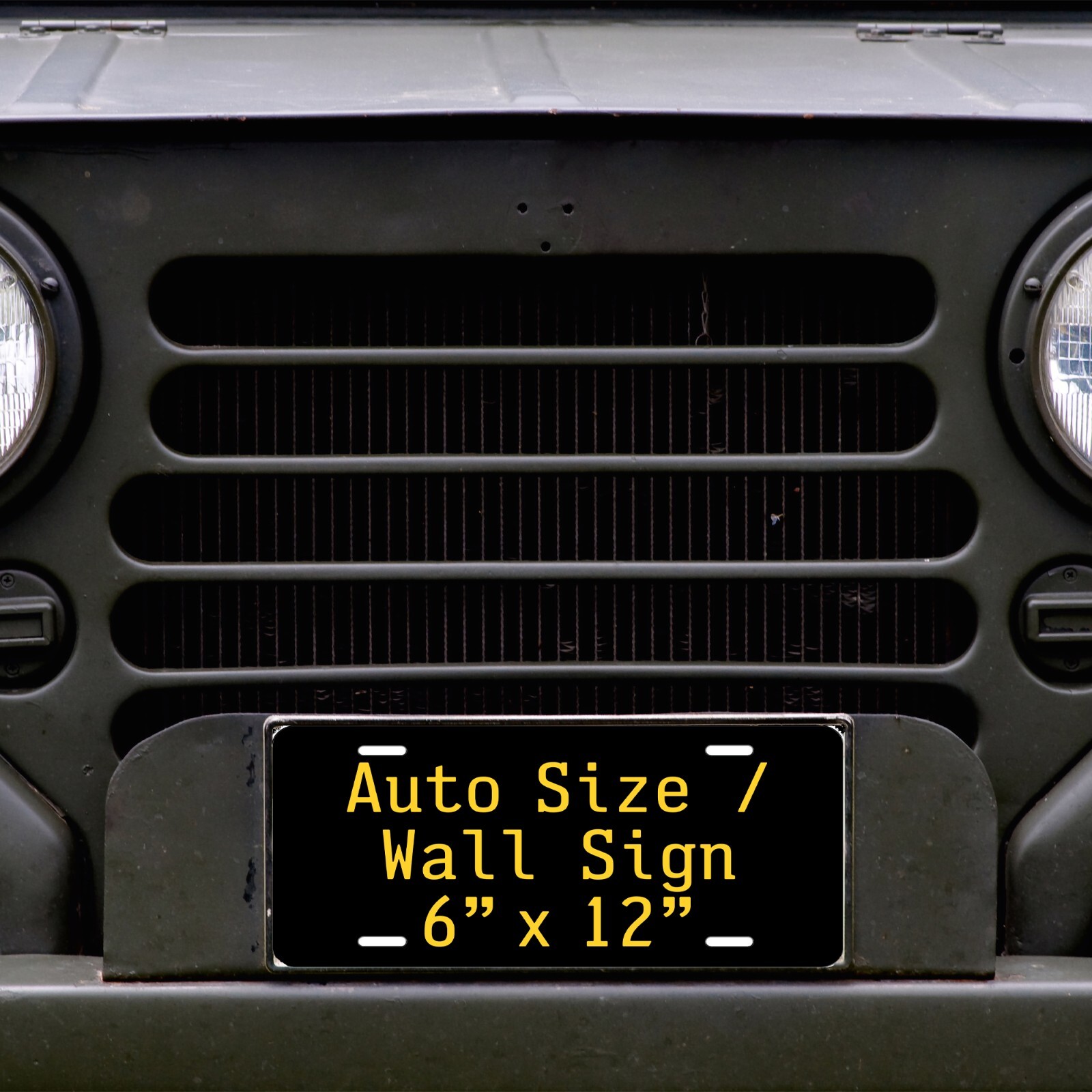 Mexico City 2012 Custom License Plate Placa Novelty Auto ATV Bicycle Wall sign