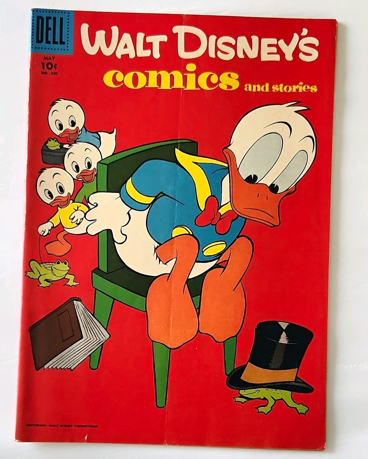 Walt Disney\'s Comics and Stories 200 Dell Comics Donald Duck Golden Age Comic