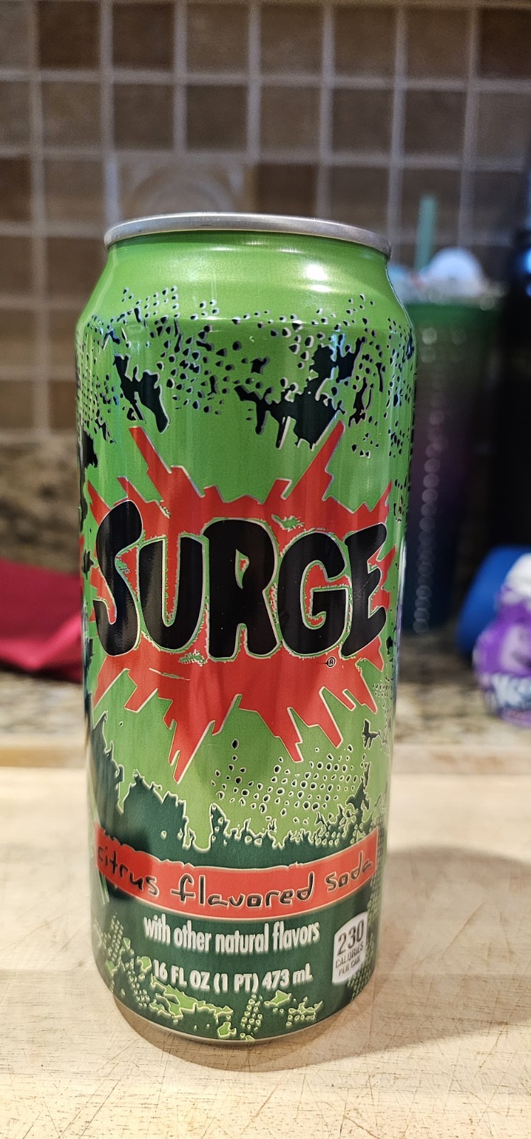 SURGE Unopened 16oz Can Discontinued