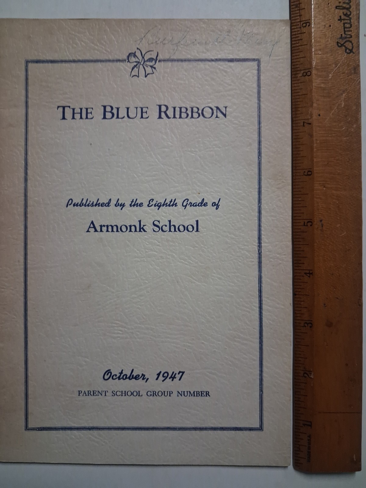1947 ARMONK NY School 8th GRADE