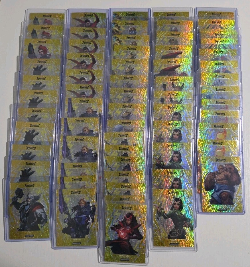 2025 KAKAWOW PHANTOM MARVEL RIVALS YELLOW LIGHTNING PRISM / PMR-ZFD PICK-A-CARD