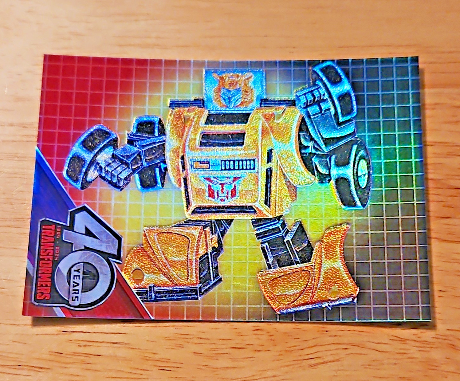 Bumblebee Micro-Etched Metal Card NM-Mint+ 2026 Dynamite Transformers 40th Anniv Bumblebee Micro-Etched Metal Card NM-Mint+ 2026 Dynamite Transformers 40th Anniv