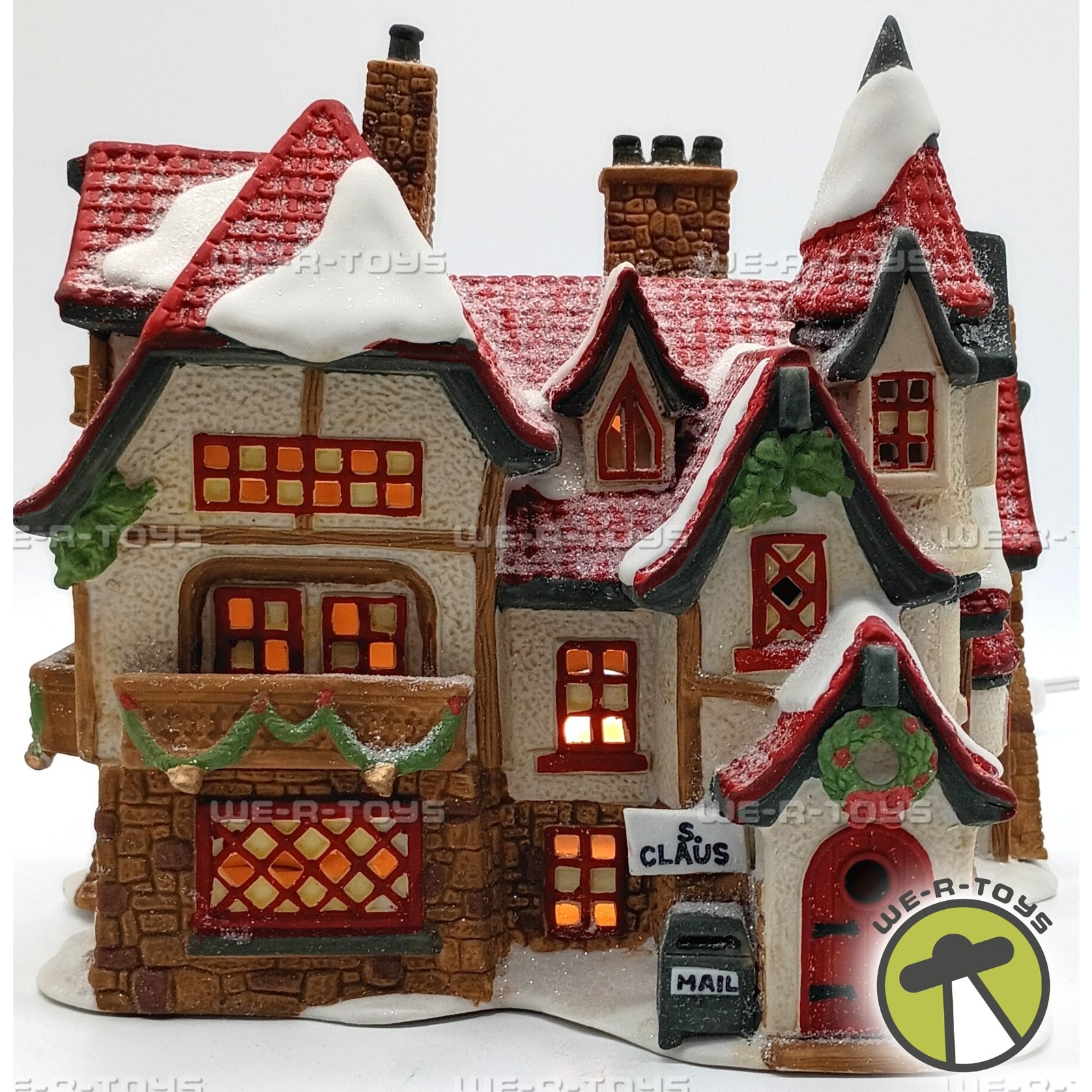 Department 56 Santa's Workshop North Pole Series Lighted Building #5600-6