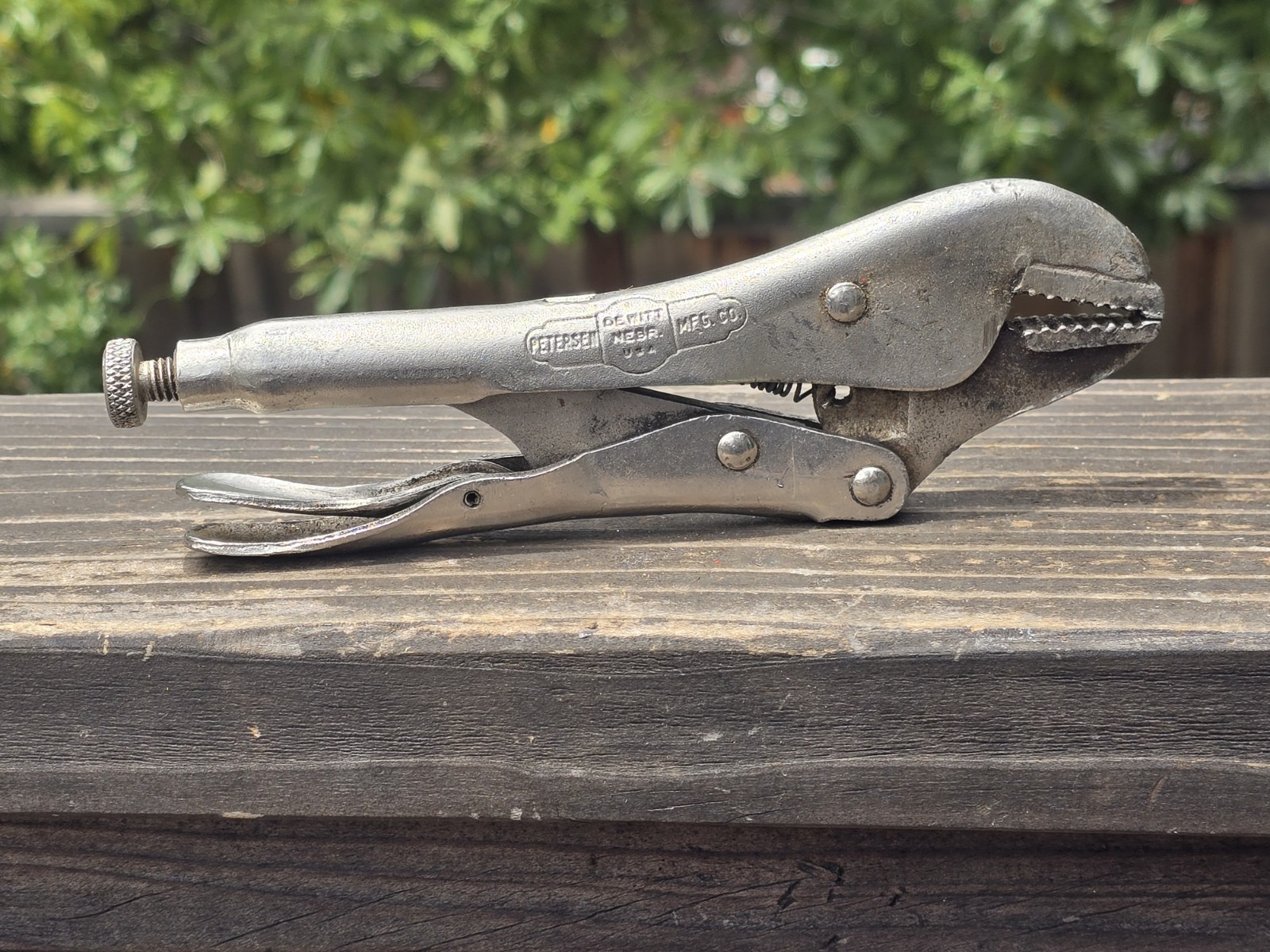 Vintage Petersen Dewitt No. 7 Vise Grip Locking Pliers