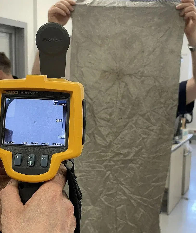 Anti-thermal imaging tent olive, shielded protection from thermal imaging 💛💙