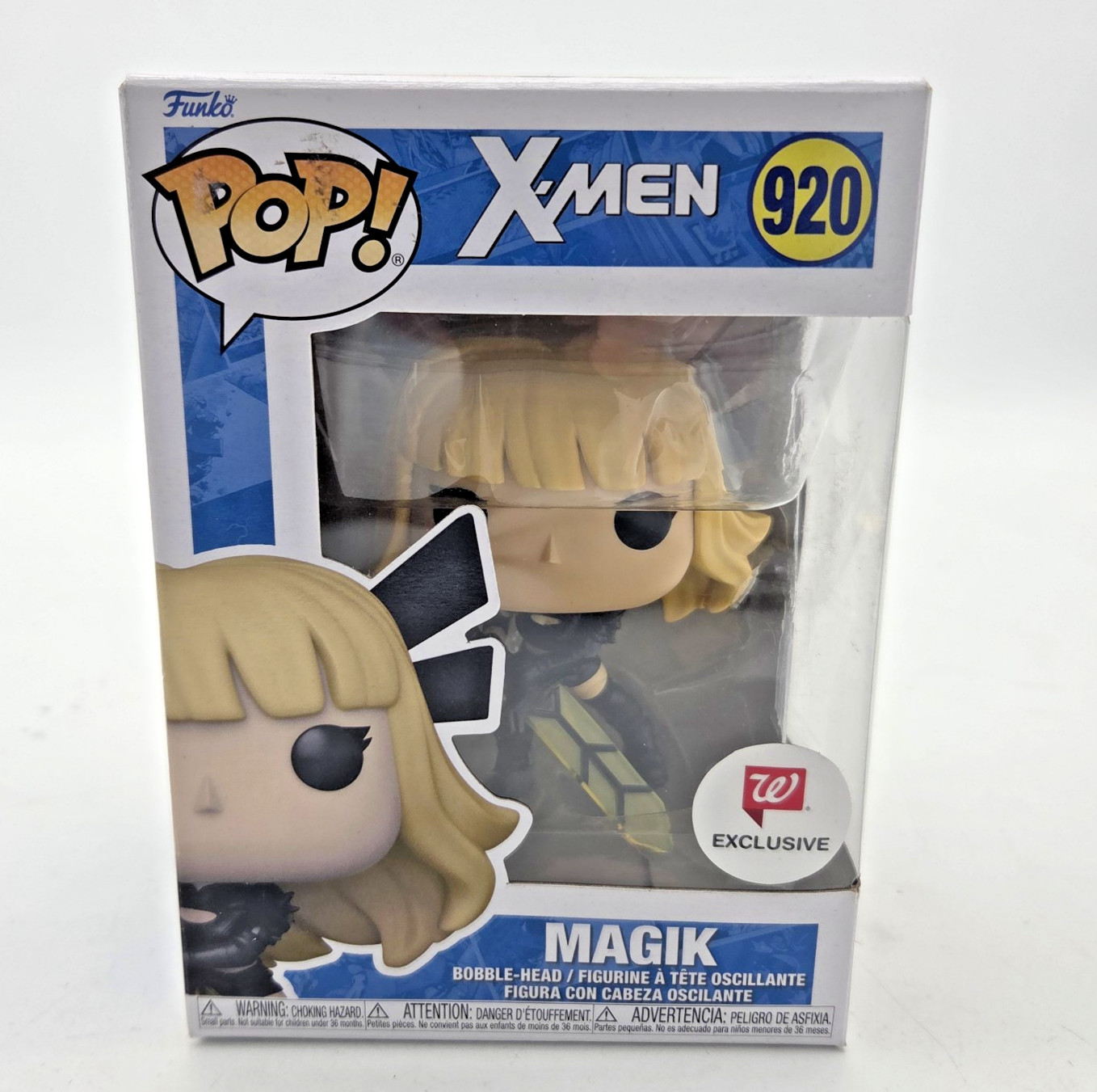 Funko Pop Marvel X-Men Magik #920 Walgreens Exclusive Bobble-Head New In Box