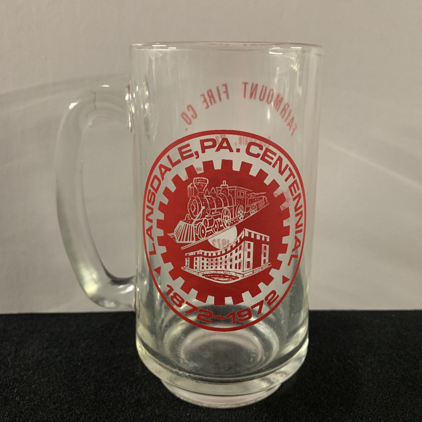 Vintage Fairmount Fire Co Lansdale PA Department Fireman\'s Centennial Parade Mug