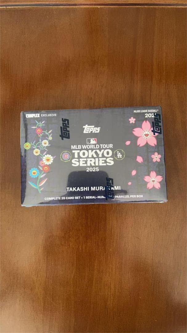 NEW Topps Takashi Murakami MLB World Tour Tokyo Series 2025  Trading Cards Box S