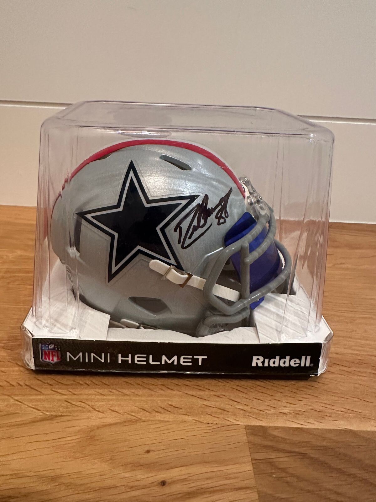 Drew Pearson Signed Dallas Cowboys Riddell Mini Helmet – Beckett Witnessed