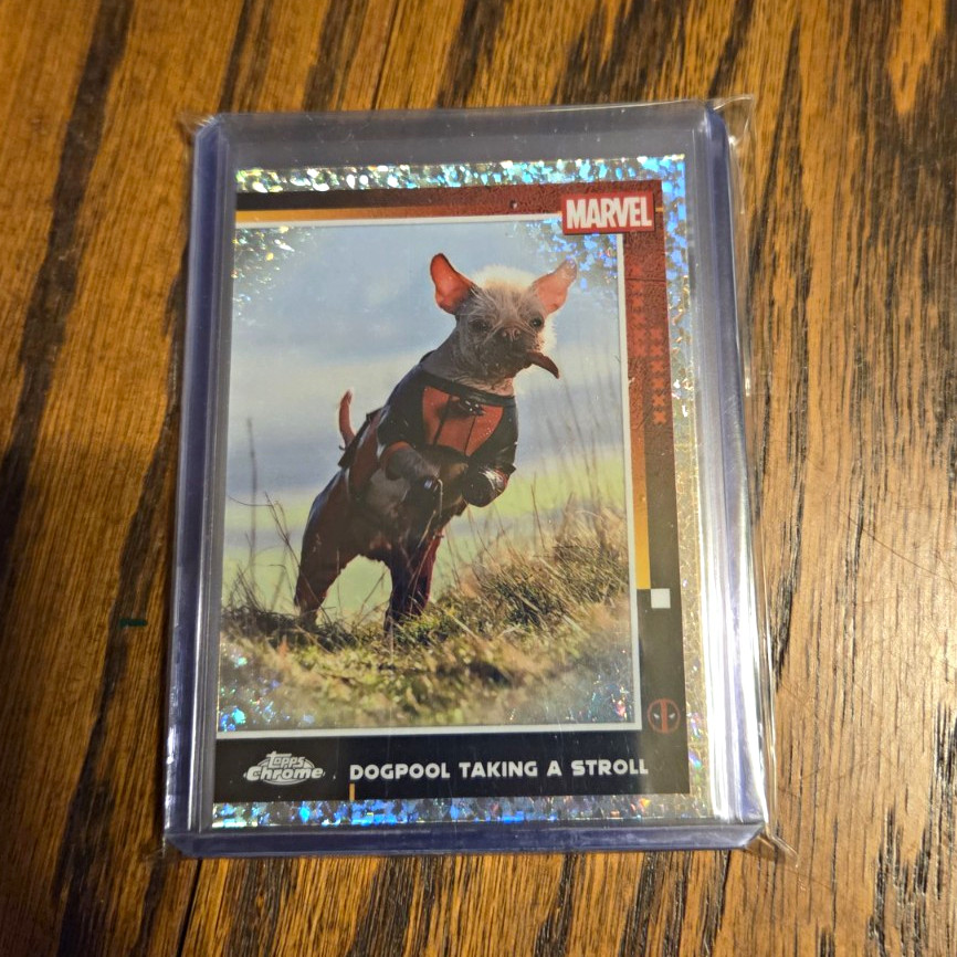 Topps Chrome Marvel Deadpool Trading Cards 