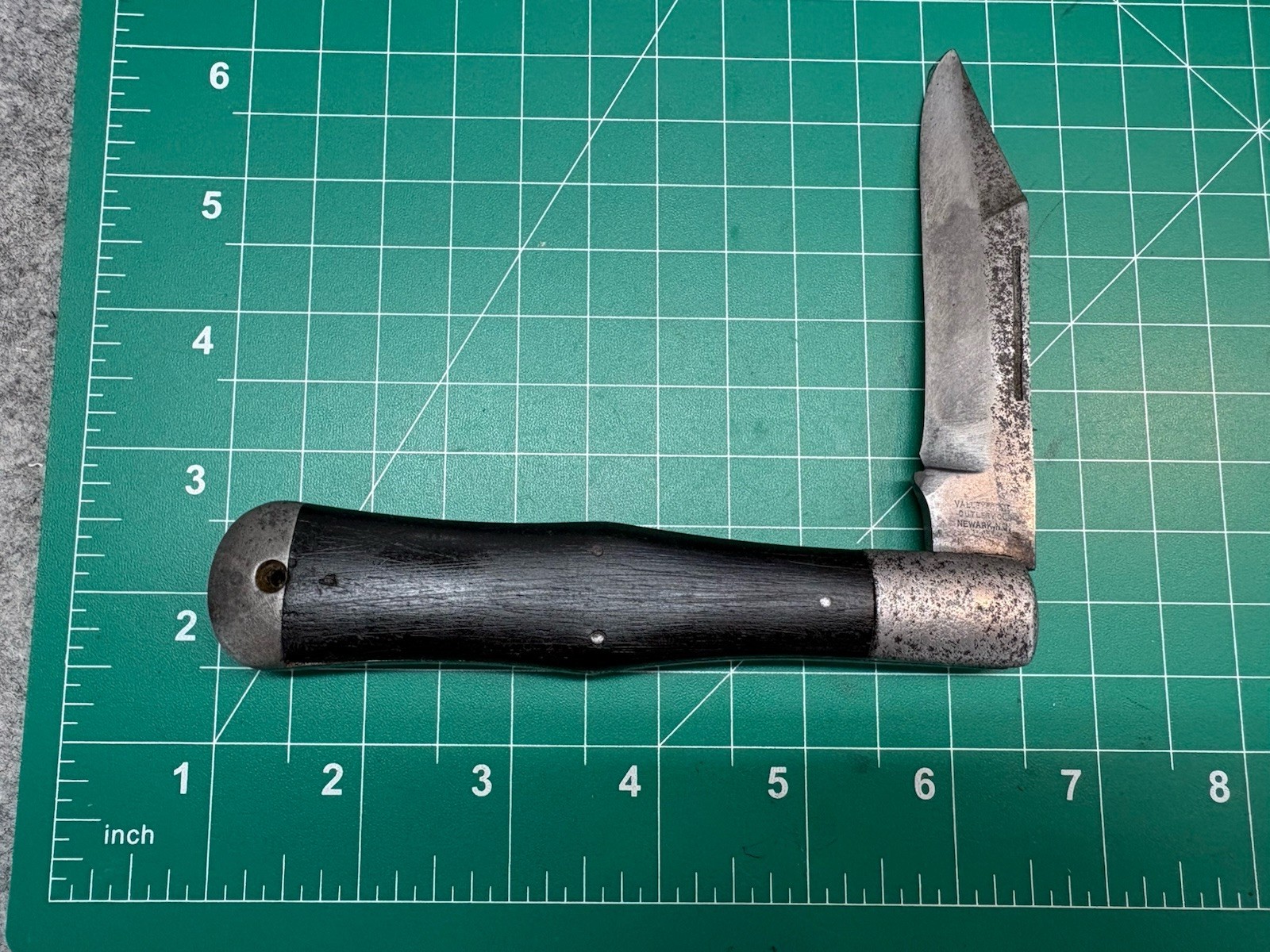 Vintage Valley Forge Rare Coke Bottle Style Newark New Jersey Pocket Knife