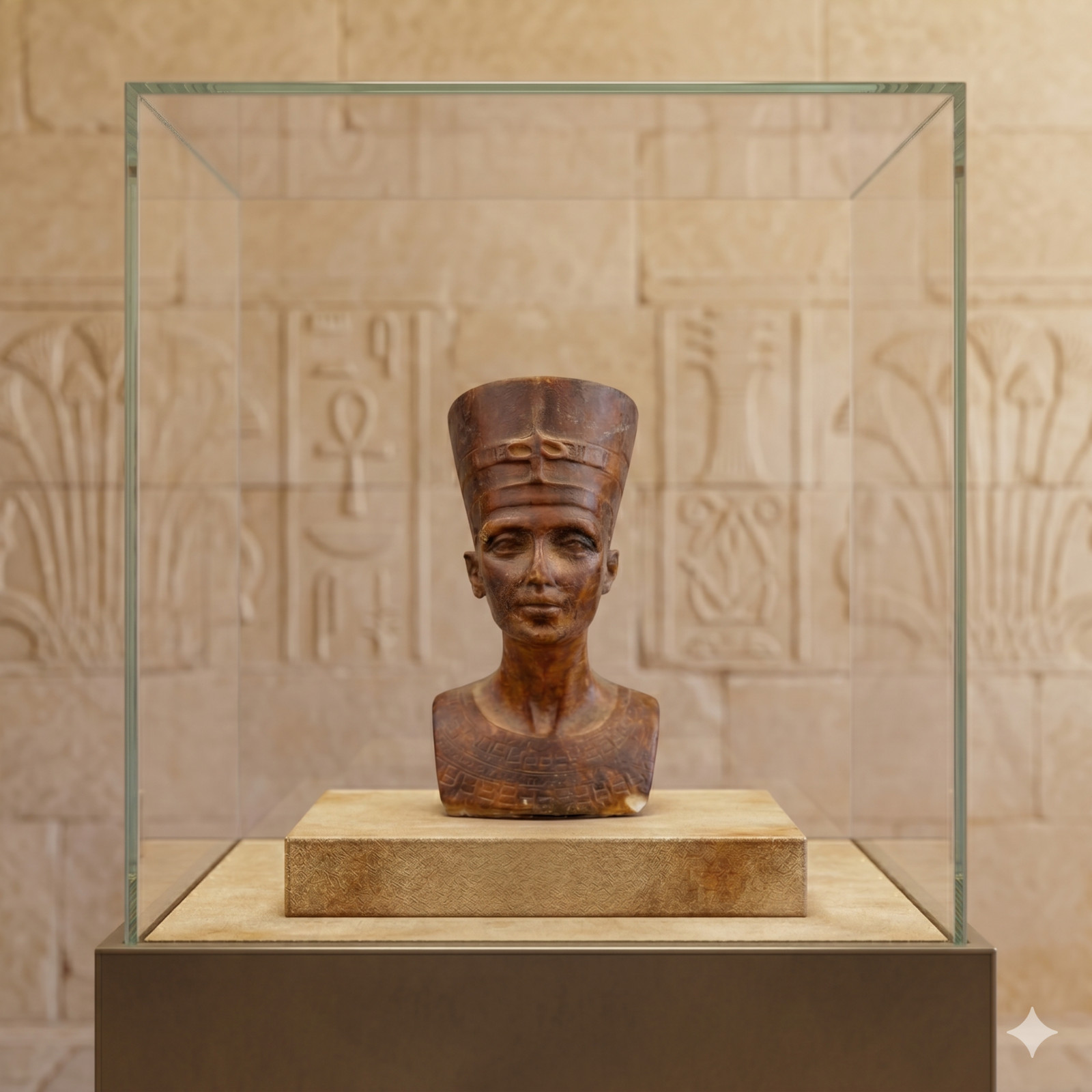 Authentic Queen Nefertiti Bust Rare Ancient Egyptian Statue Pharaonic BC