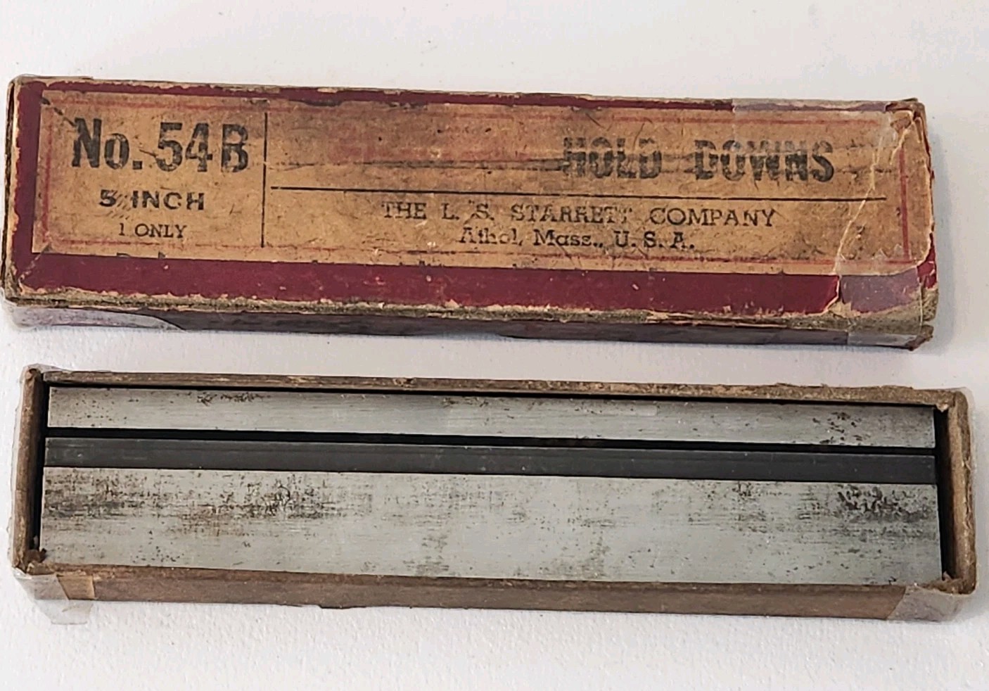 Starrett No. 54B  5” Hold Downs Machinest Tool