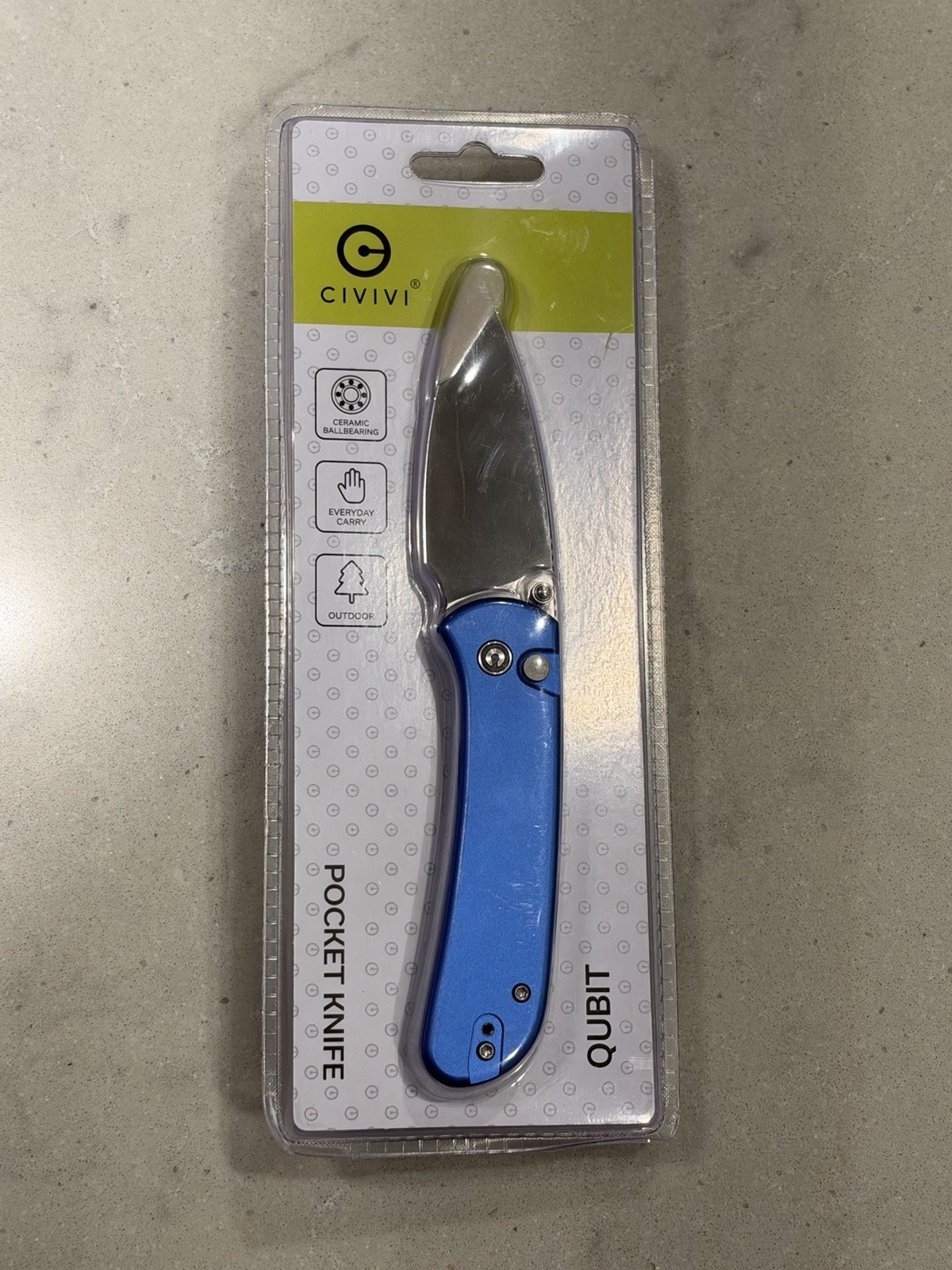 CIVIVI Qubit EDC Pocket Knife with Bottle Opener, 2.98\