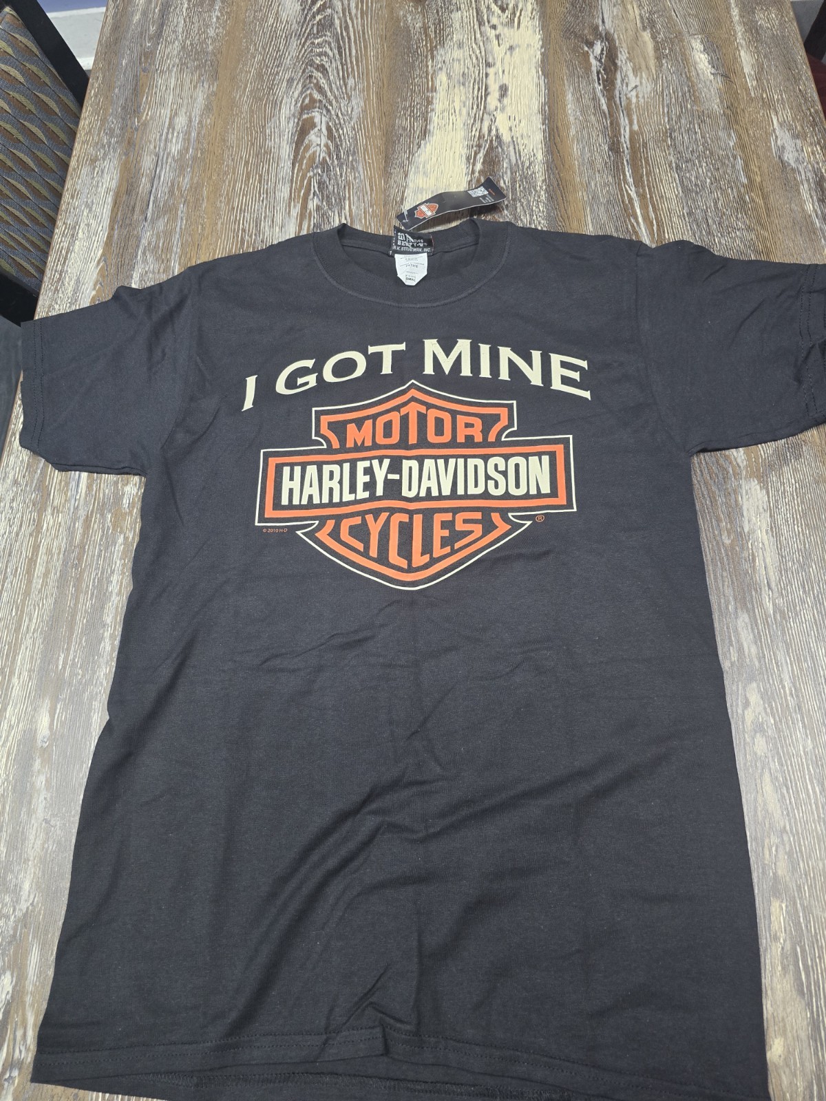 T-Shirt Harley Davidson i got mine Size small OBX 2010 NWT