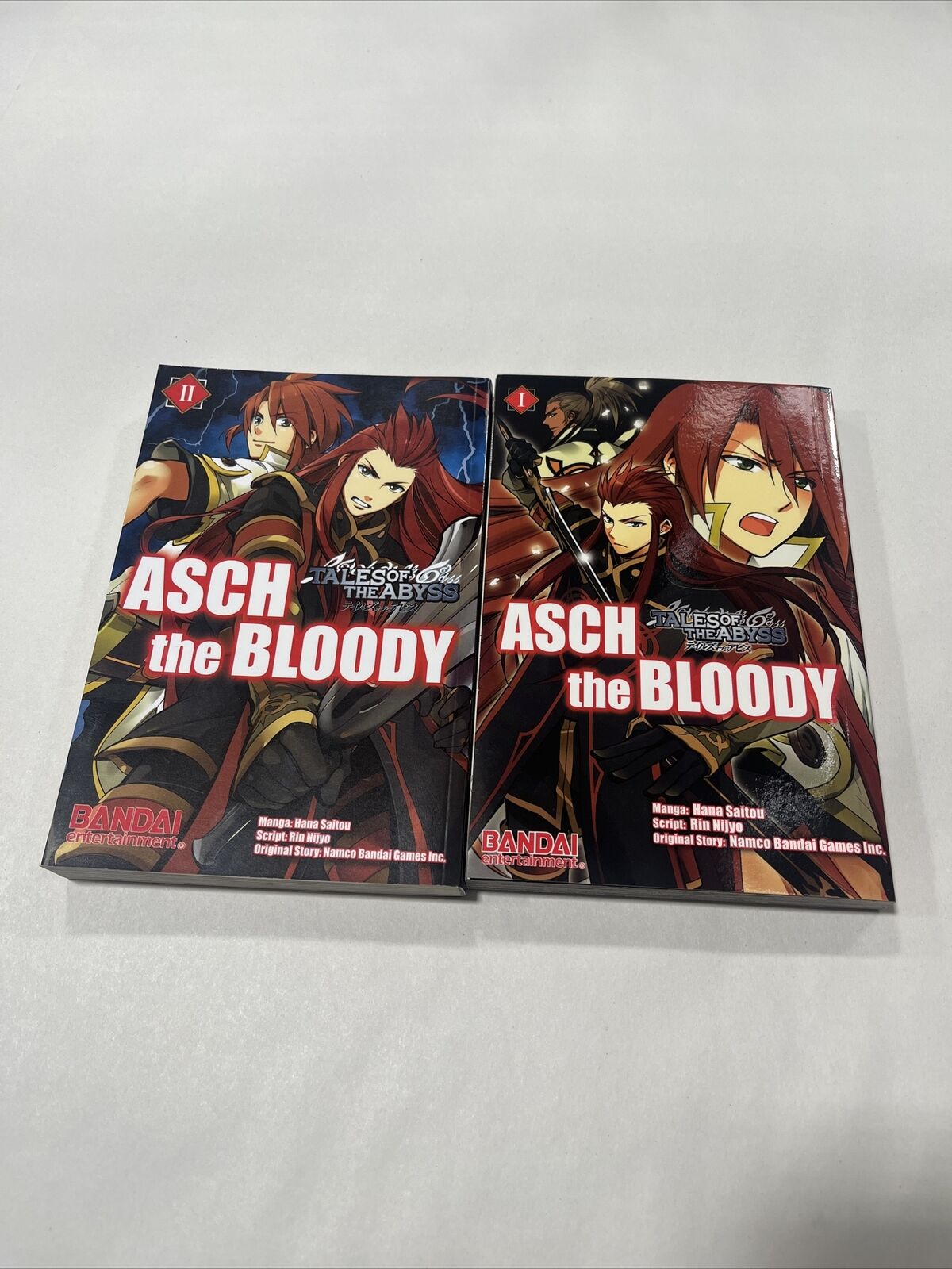 Tales of the Abyss Asch the Bloody Volume 1 and volume 2