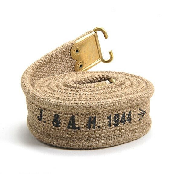 British Enfield Rifle Sling Marked \