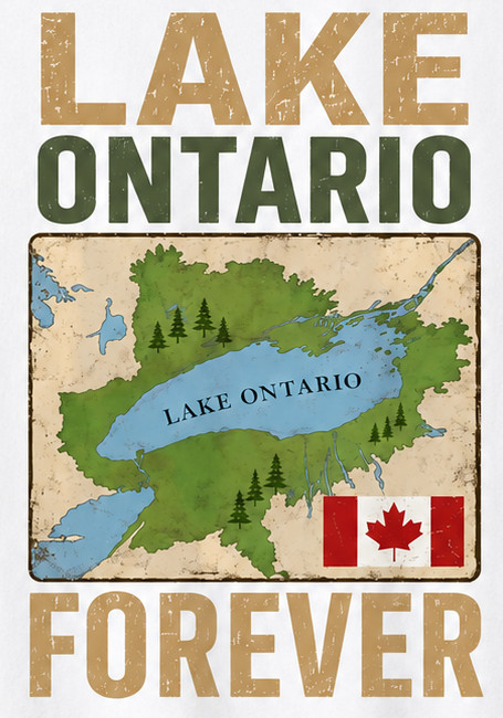 Lake Ontario Forever Canada  Poster Print