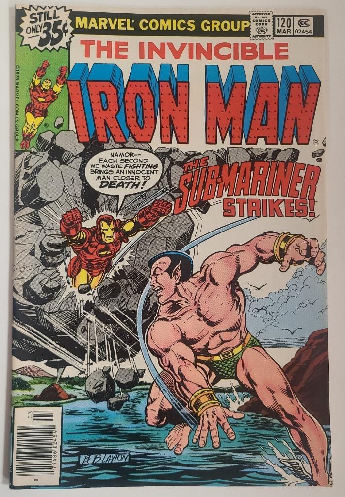 The Invincible Iron Man #120 Comic Book VF