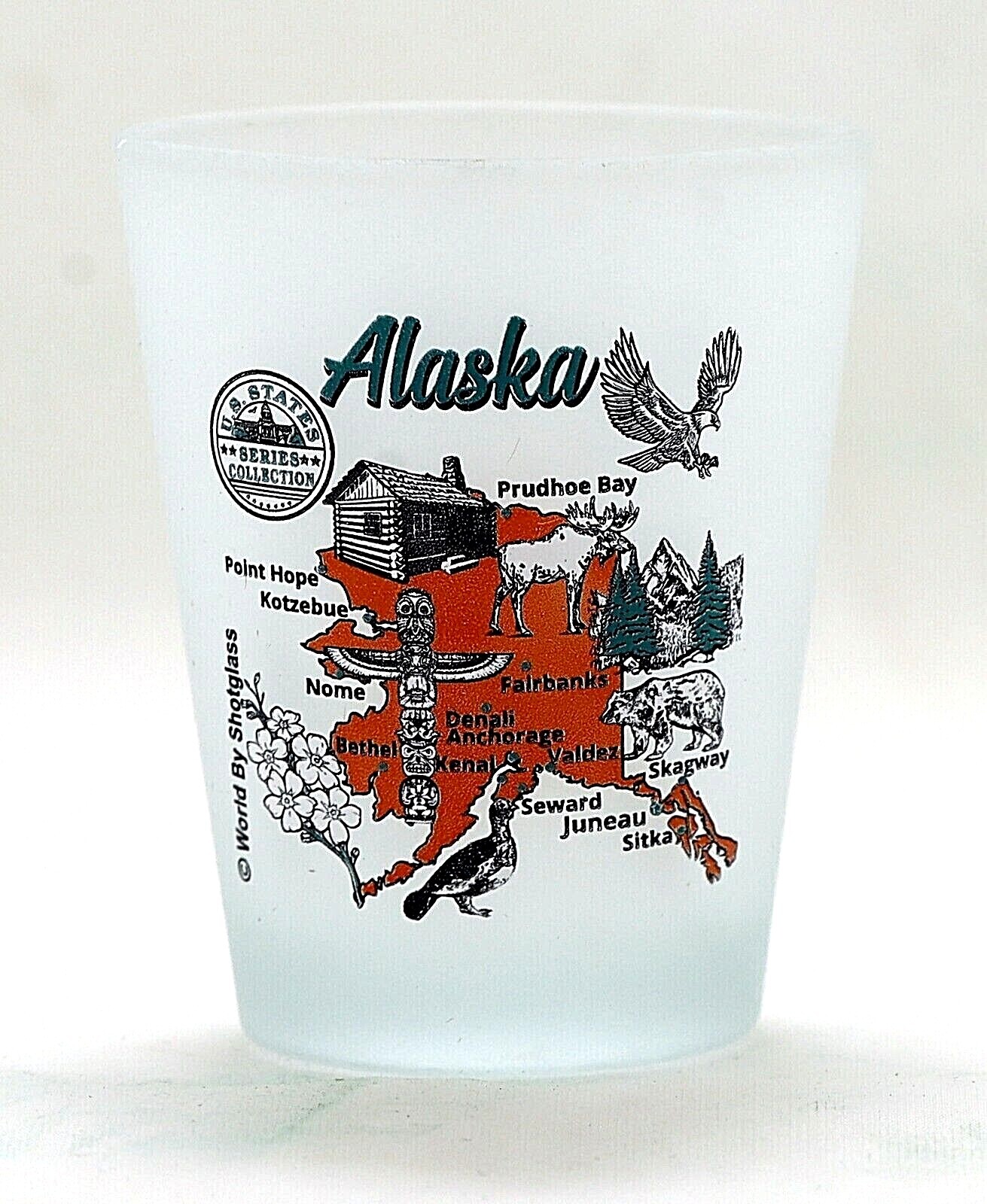 Alaska US States Series Collection Shot Glass