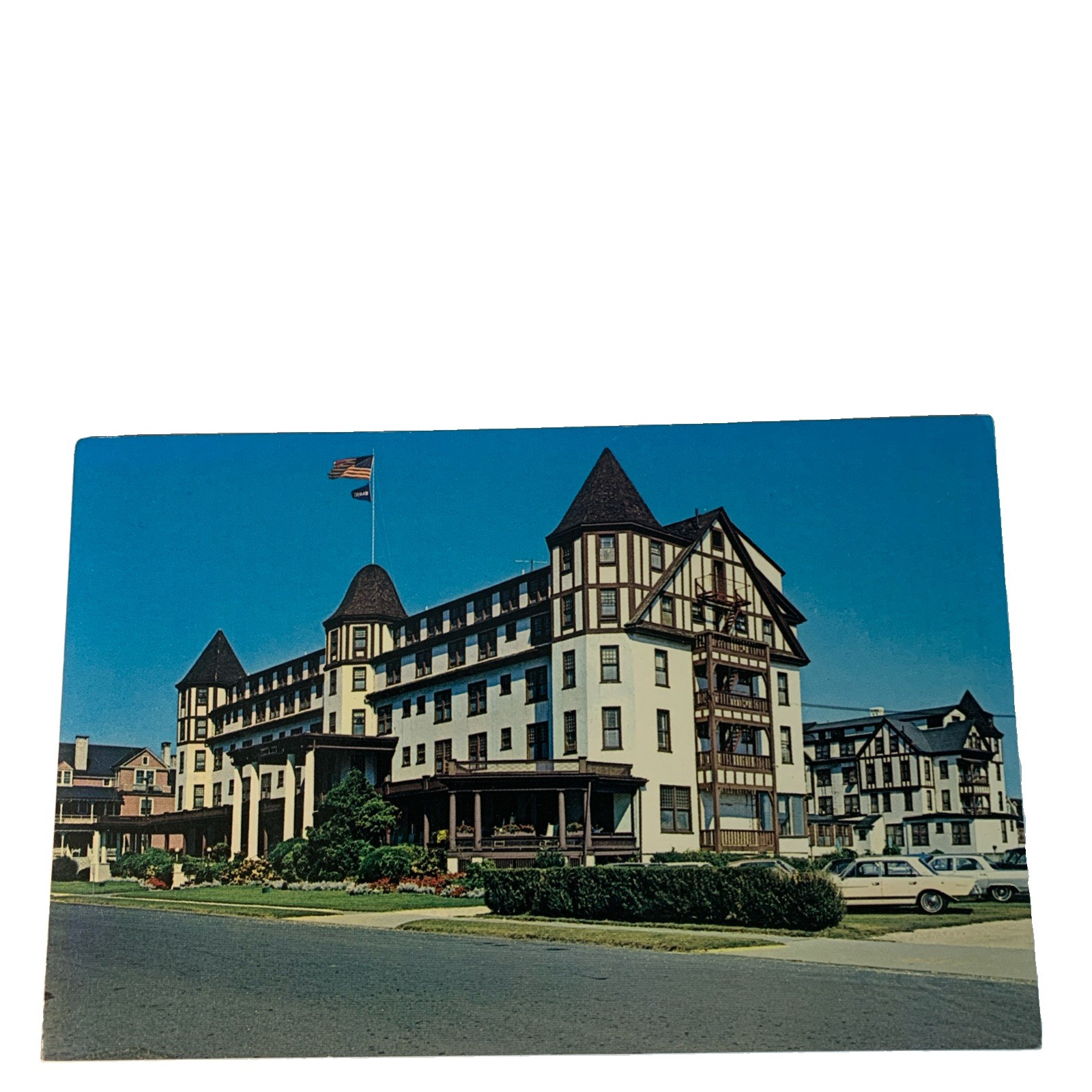 Chrome Warren Hotel Spring Lake NJ Postcard Unposted D298 Chrome Warren Hotel Spring Lake NJ Postcard Unposted D298