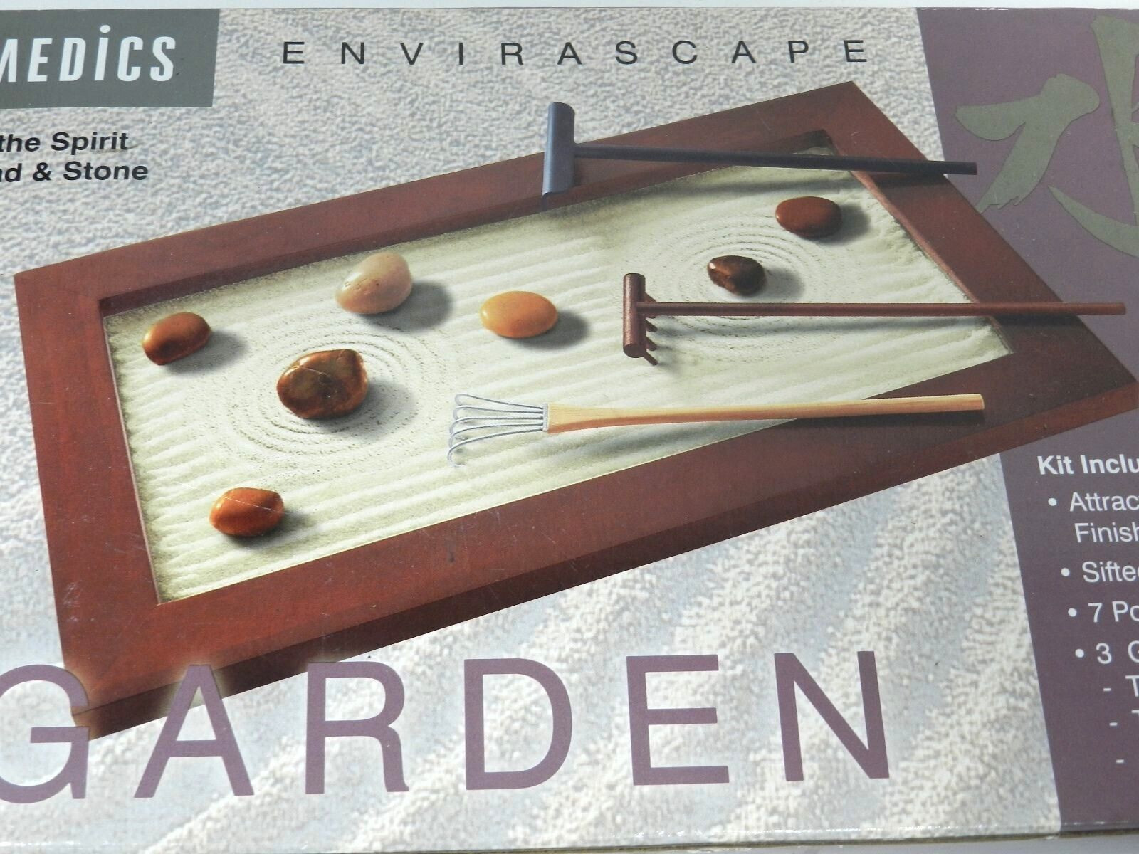 Zen Garden Kit for Desk Japanese Mini Beach Zen Sand Garden