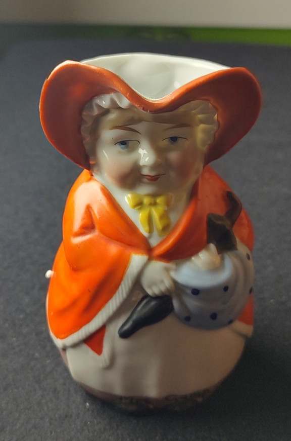 Vintage Erphila Creamer/Pitcher “Mrs. Gamp