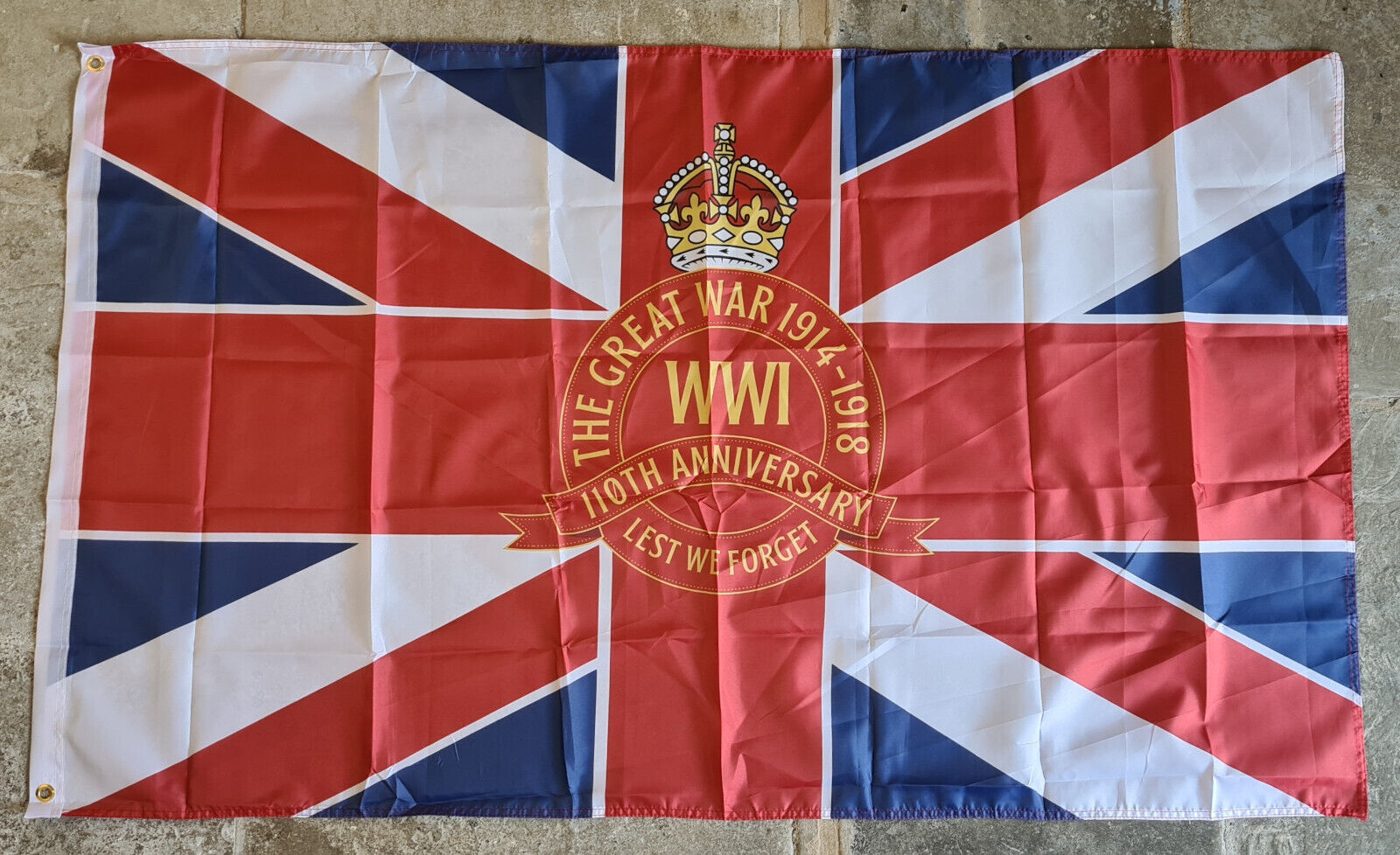 The Great War 110th Anniversary Commemorative Flag 2024 UK WW1