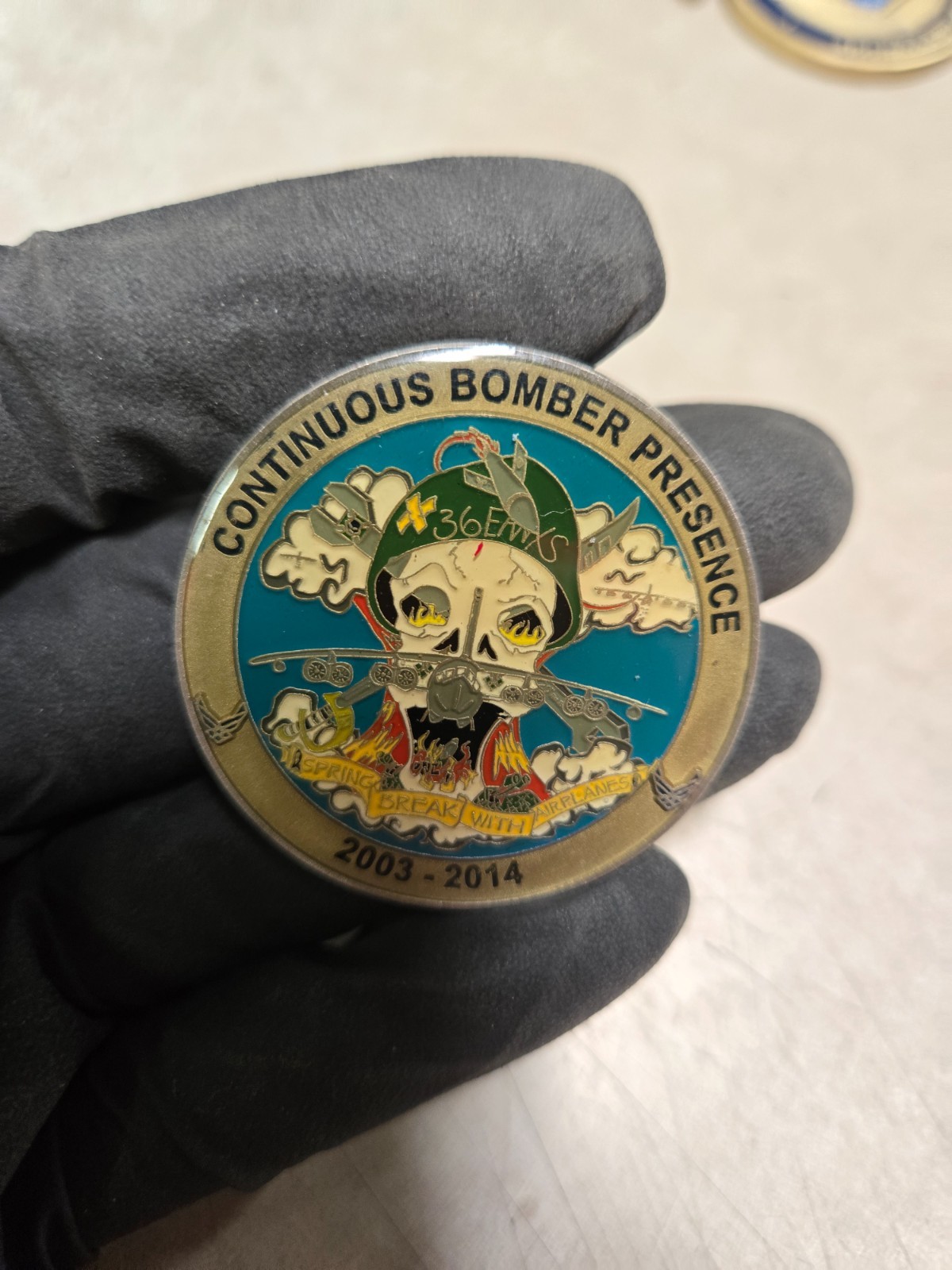 RARE 36TH EAMXS Continuous Bomber Presence 2003-2014 B-52 SERIALIZED