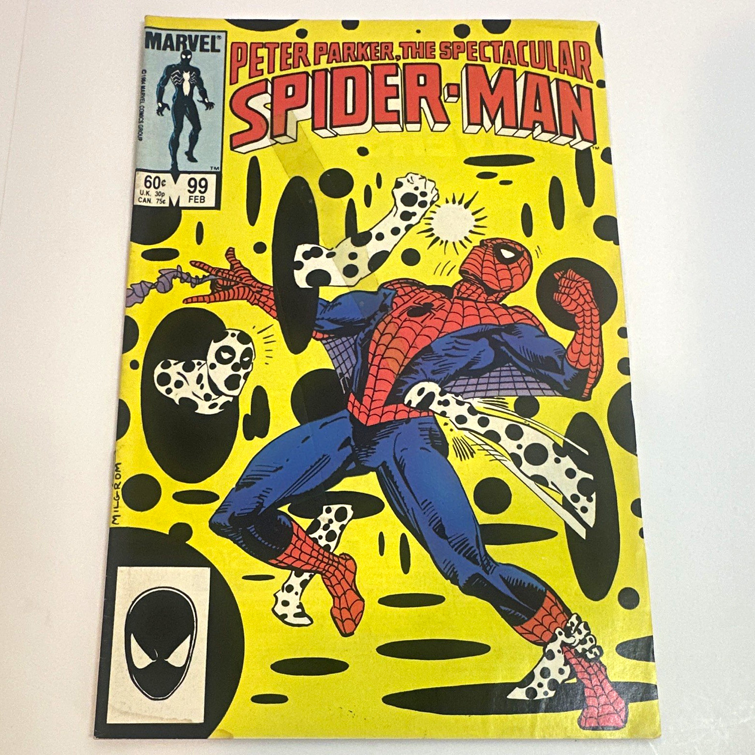 Marvel Peter Parker Spectacular Spider-Man #99 1984 Copper Age Mantlo Milgrom