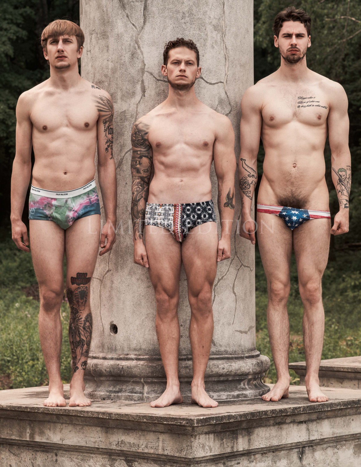 Handsome Male Nude Physique Gay Men Limited Edition Photo 8.5x11 4.24