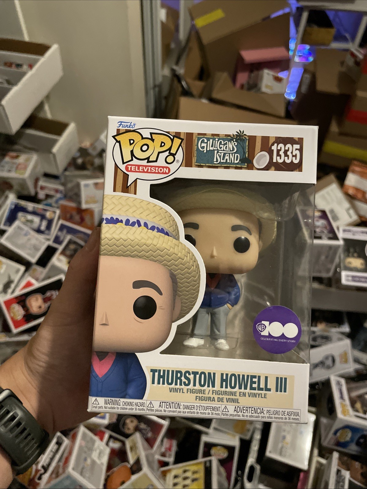 Funko Pop Vinyl: Gilligan’s Island Thurston Howell III #1335 w/Pop Protector