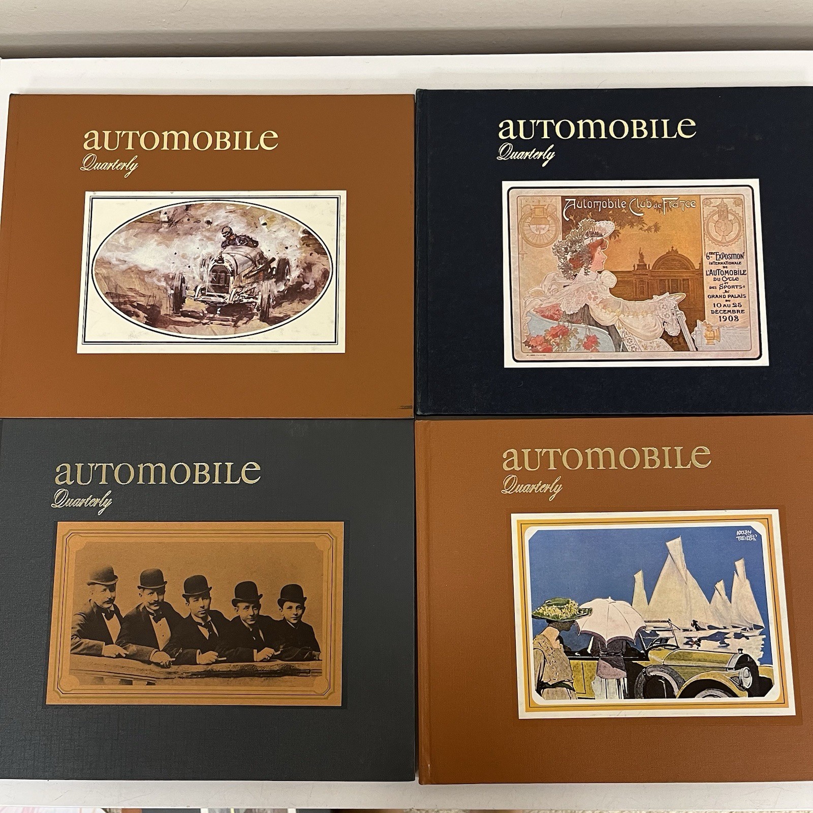 Automobile Quarterly Volume 4. Full Set No.s 1,2,3,4 - Hardcover Auto Book 1965