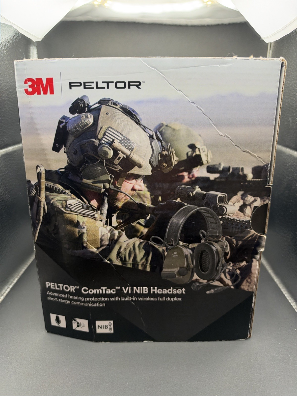 PELTOR 3M ComTac VI NIB Headset - Dual DL