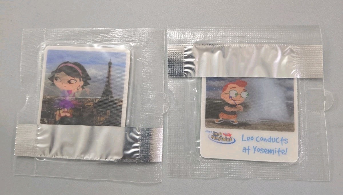 Disney 2008 Little Einsteins Team Passport Stickers - June & Leo