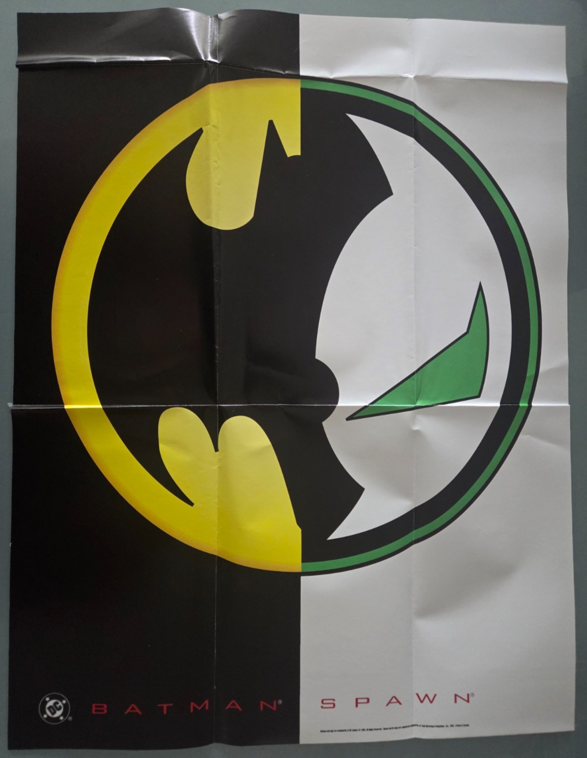 BATMAN SPAWN PROMO POSTER 1994 IMAGE DC COMICS 17