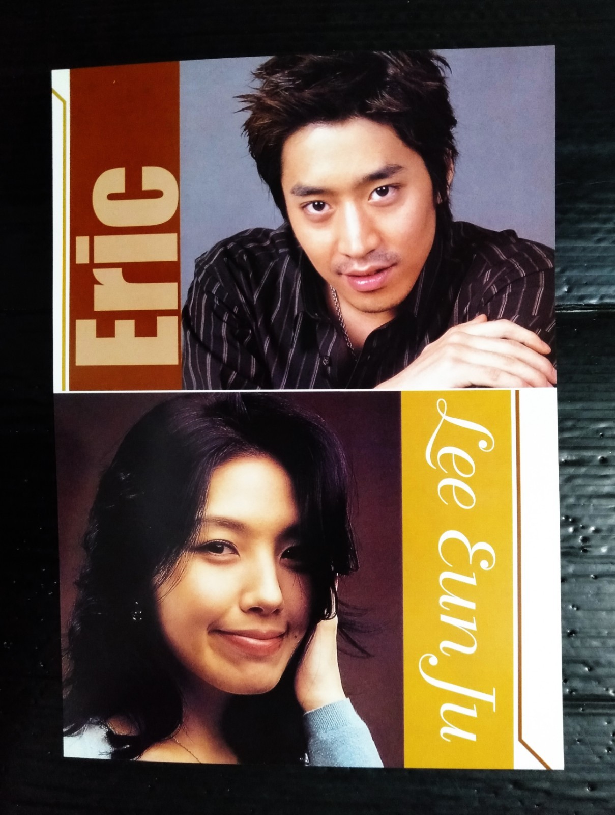 Eric Mun Lee Eun-ju Korea Vintage Thailand ONLY 1 COLOR PAGE MEGA RARE