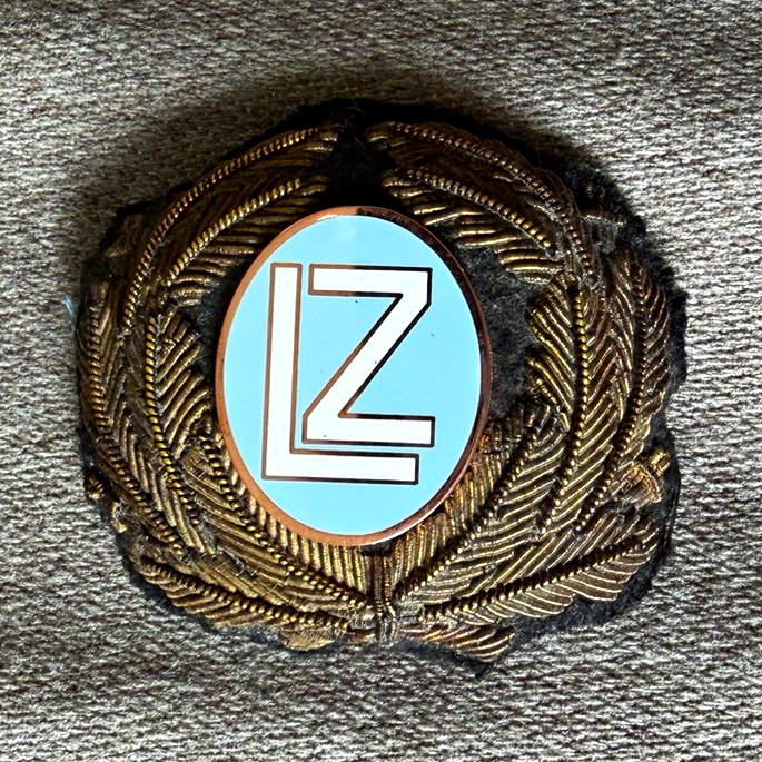 Graf Zeppelin Airship Uniform Hat Insignia 1920s-1930s Reproduction