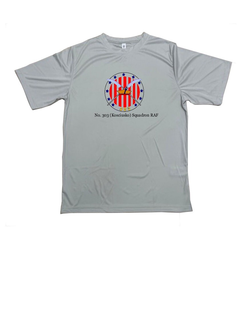 British RAF WW2 Polish No. 303 (Kosciusko) Squadron T-Shirt- Sizes S-M-L-XL-XXL