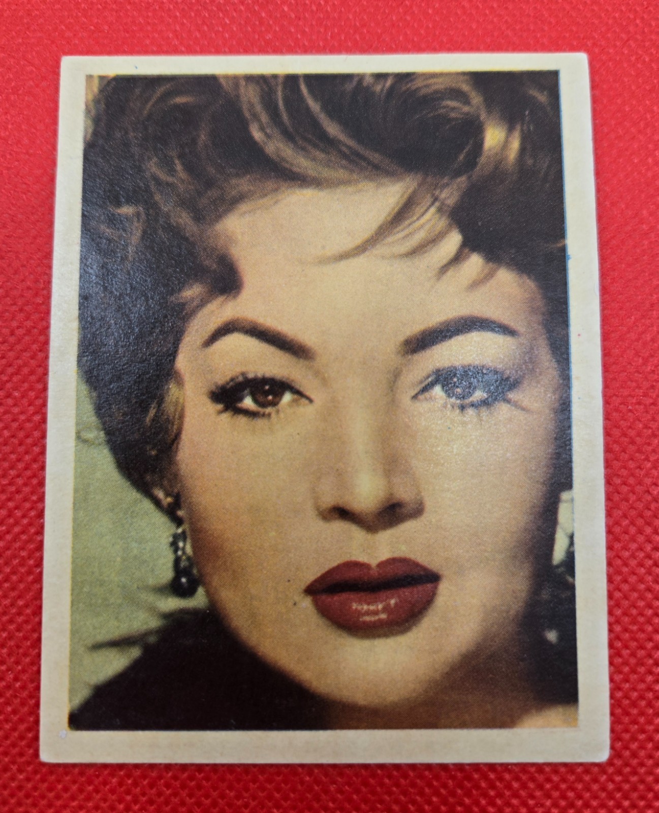 Sarita Montiel Vintage Portuguese Trading Card #111 Lisboa A.P.R. 1960s