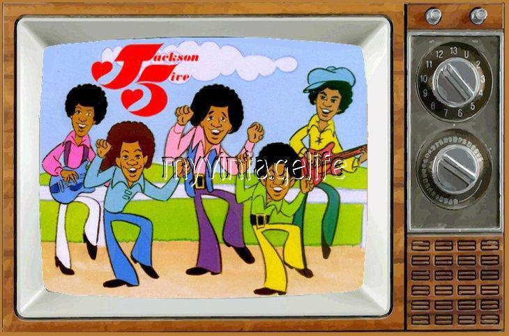 THE JACKSON FIVE  TV Fridge MAGNET  2