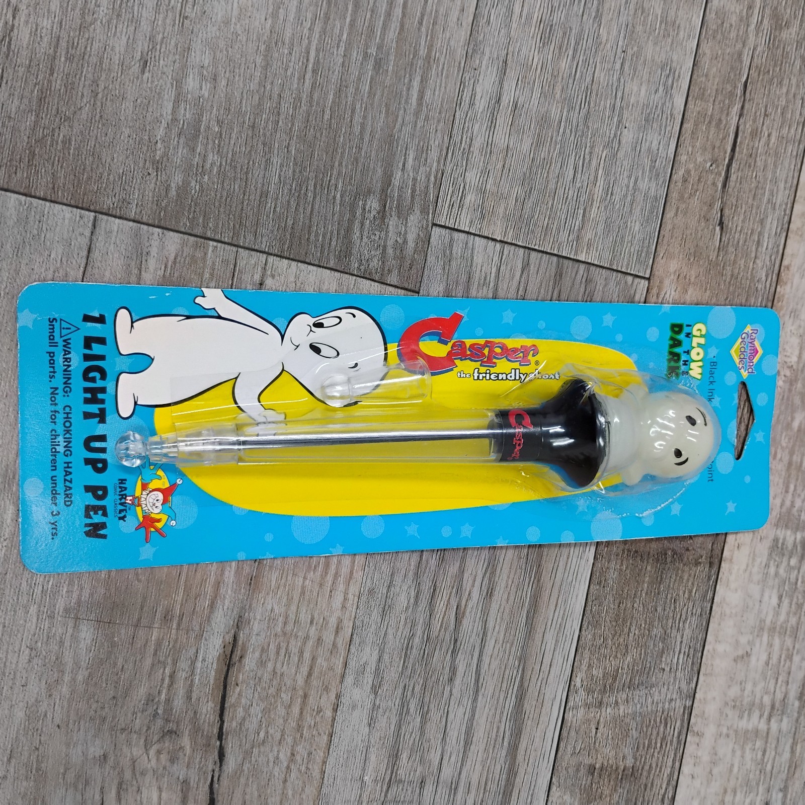 Vintage Harvey Comics 2001 Casper The Friendly Ghost Light Up Pen