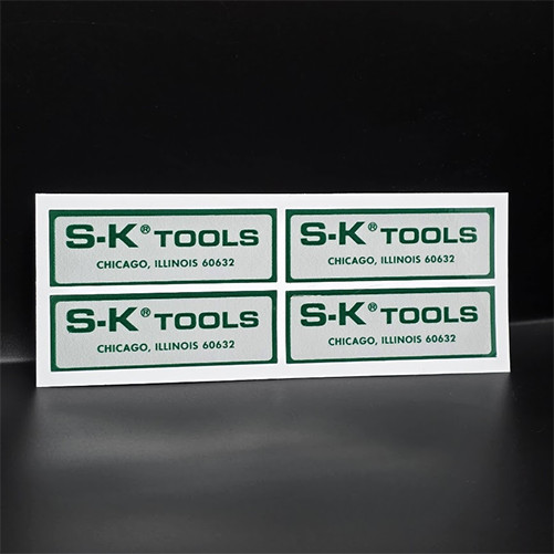 SK Tools Vintage Style DECALS, 2.25 Inch Vinyl STICKERS x 4