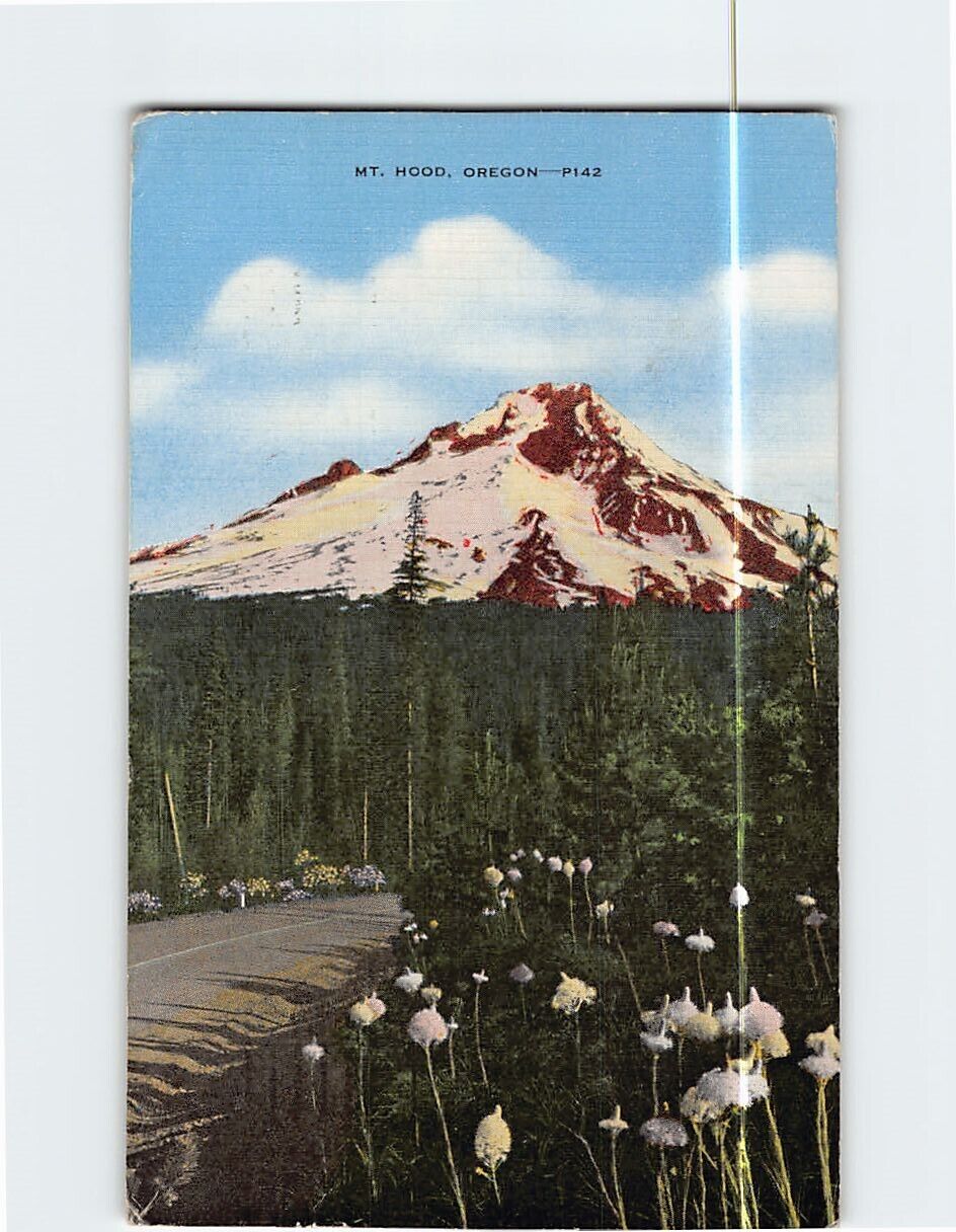 Postcard Picturesque Mt. Hood Oregon USA