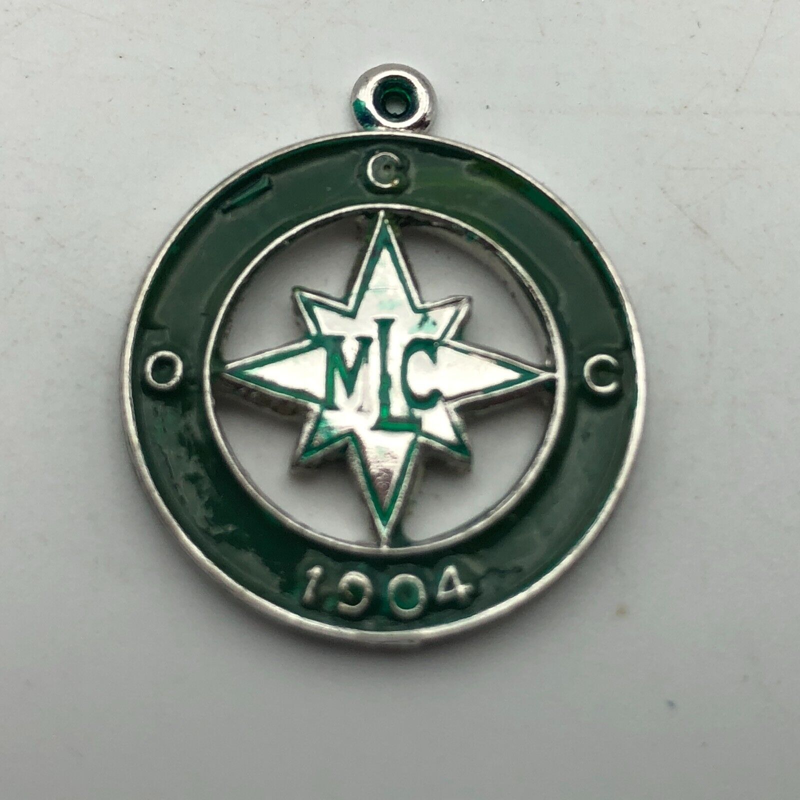 Vintage MLC 1904 Methodist Ladies College Medal FOB Pendant Award Bertram M7