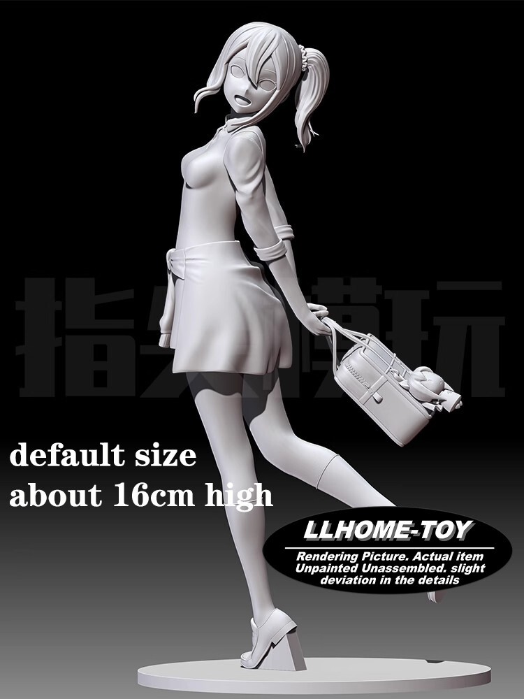 Anime Hayasaka Ai classes are over cute Resin 3D Print GK Kit Figure Unpainted