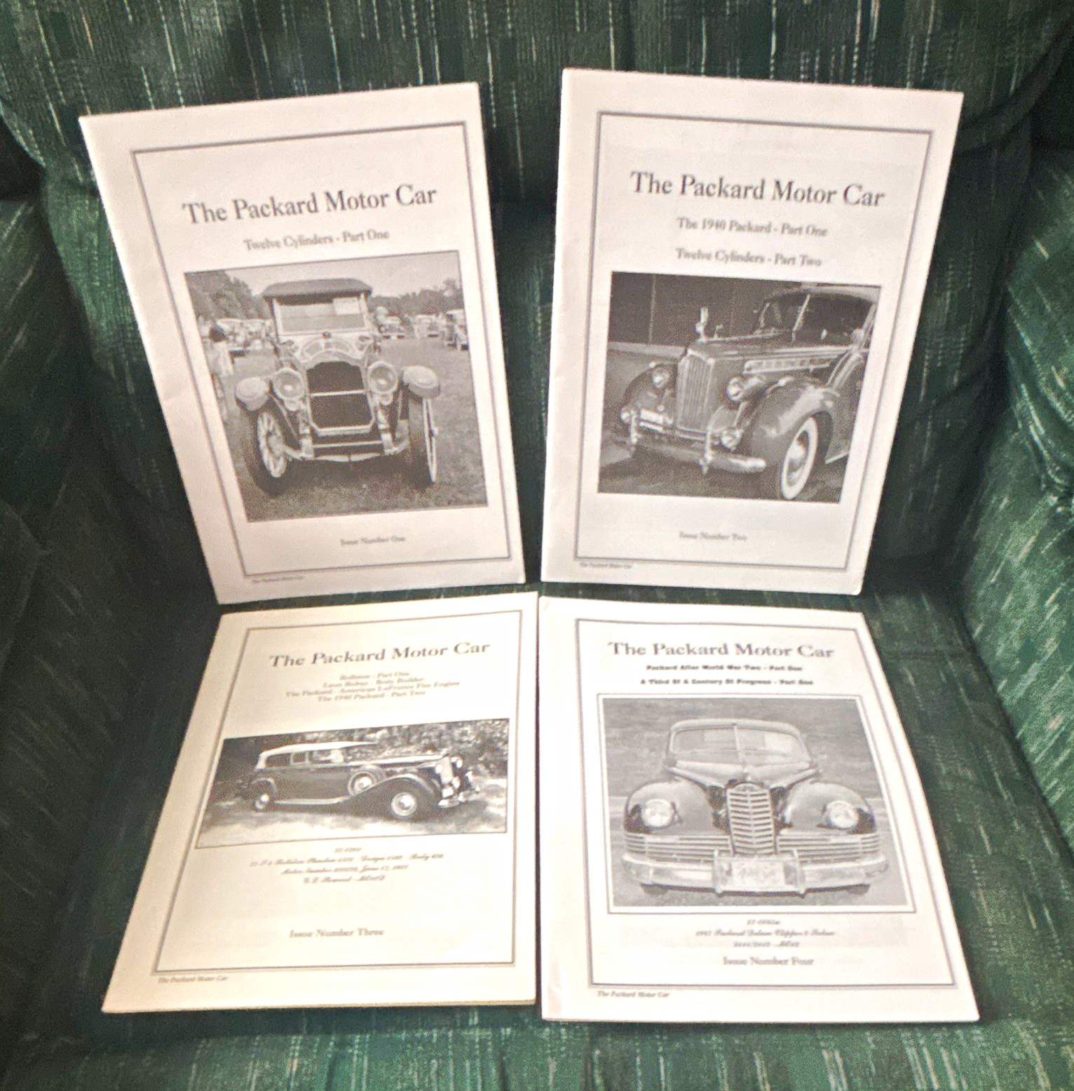 Packard The Packard Motor Car Booklets  Series Issues 1-5 Lot 